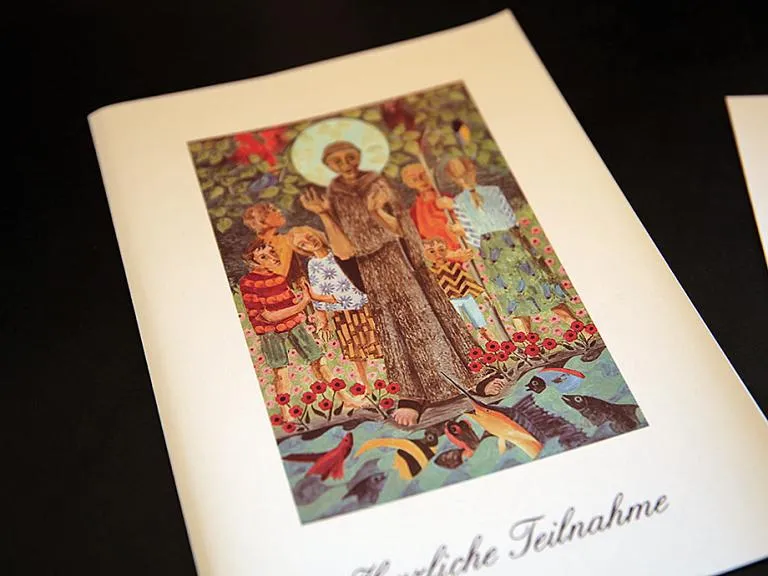 Trauerkarte St. Antonius